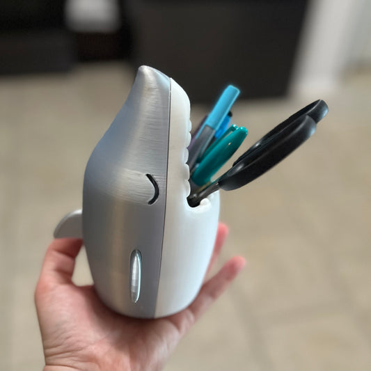 Made by Mike: Shark Pencil Holder