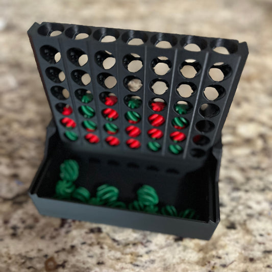 Made by Mike: Travel Cascade Connect 4 Self Sorting