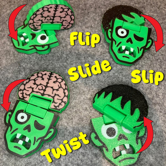 Made by Mike: Slip Slidin’ Zombie Fidget