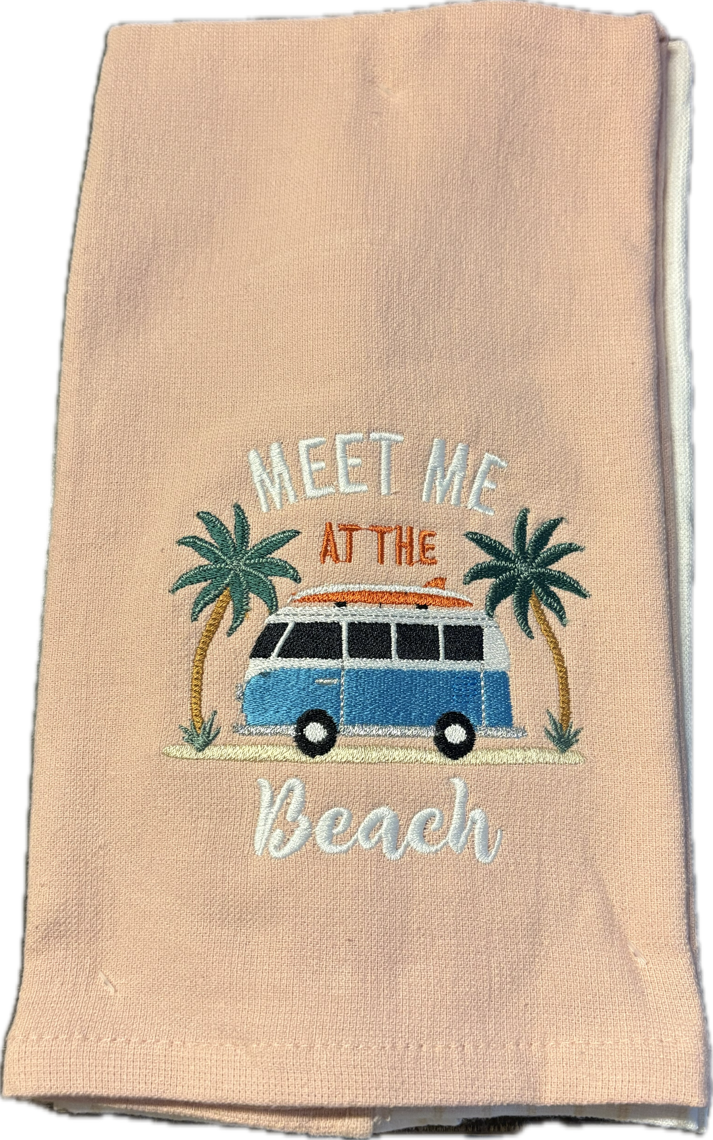 Set of 2 Dish Towels - Meet Me At The Beach