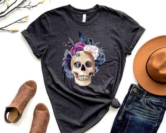 Floral Skull CUSTOM Graphic