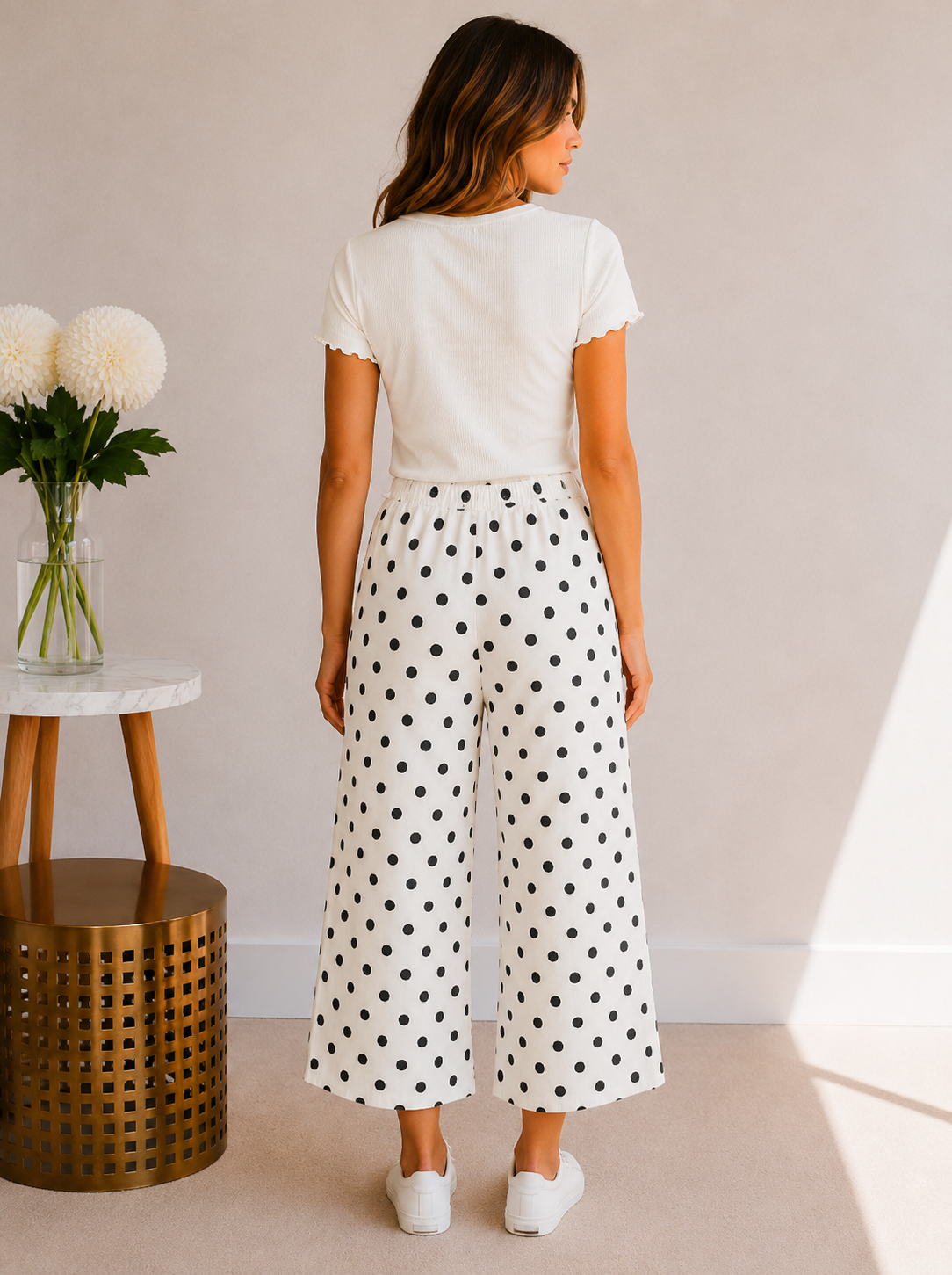 Chic Moment Polka Dot Pants