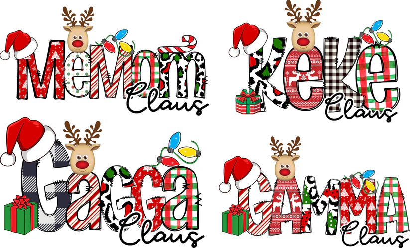 Custom Claus Name CUSTOM Graphic