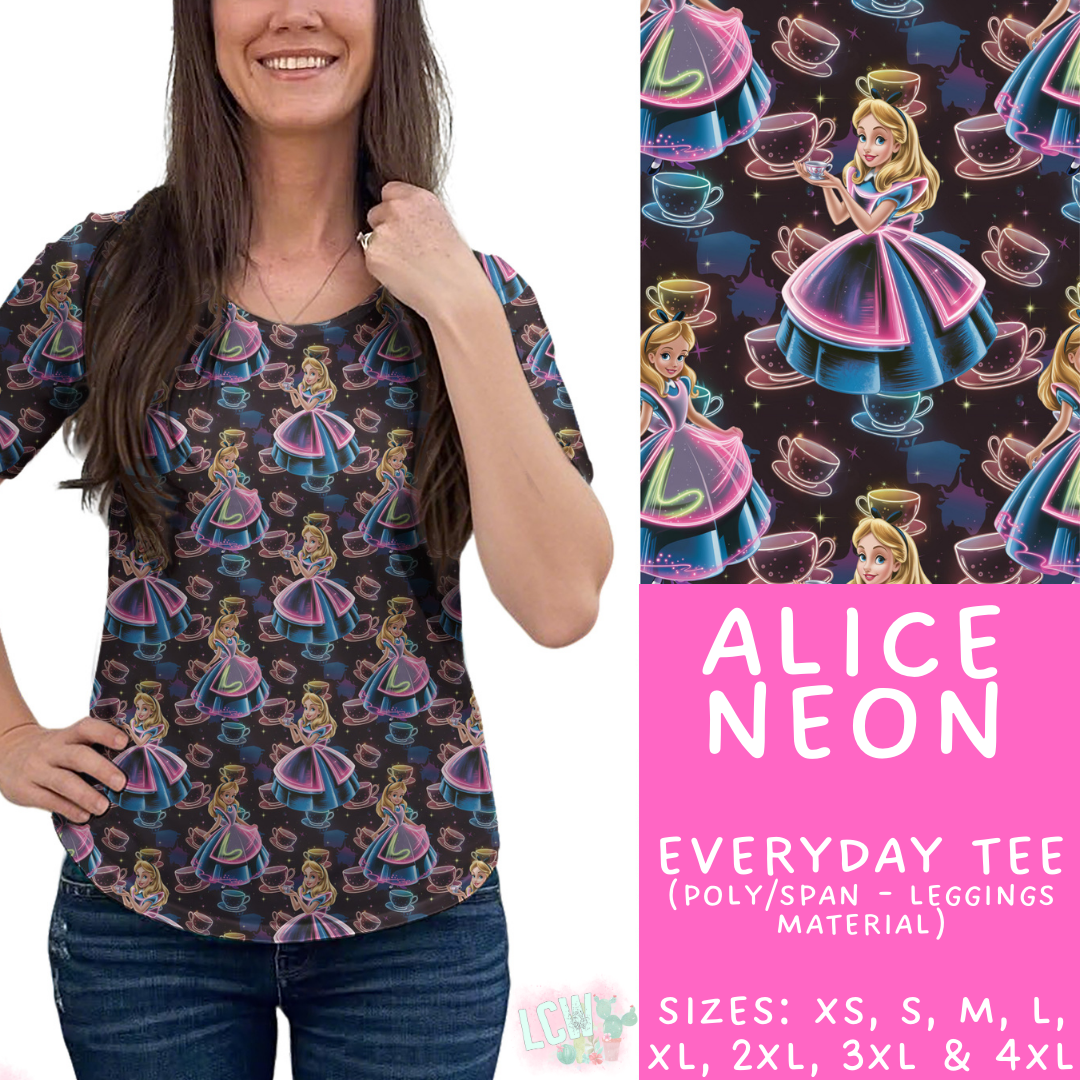 Neon Alic Every Day Tee - PREORDER Batch #487 - ETA Mid-April