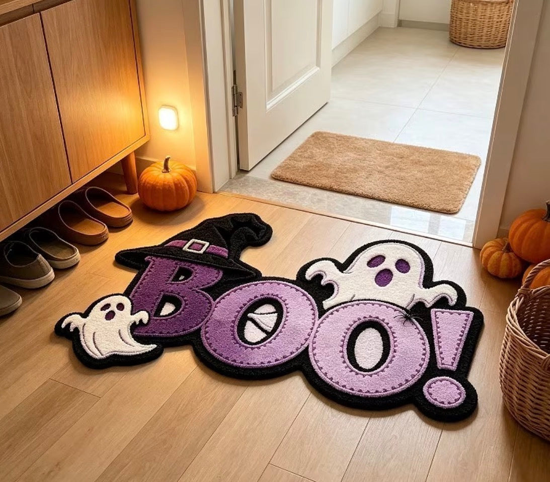 Preorder BOO Shaped Bath/Bedroom/Kitchen Rug