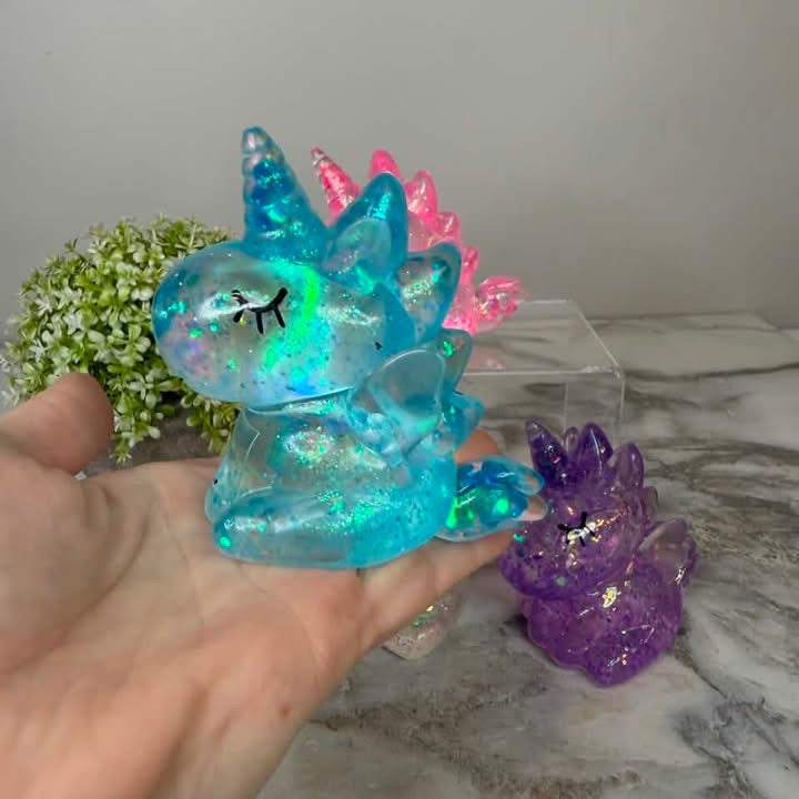 Glitter Gel Unicorn Squishy RTS