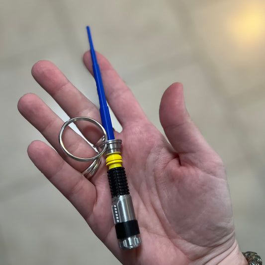 Made by Mike: Retractable Saber Keychain