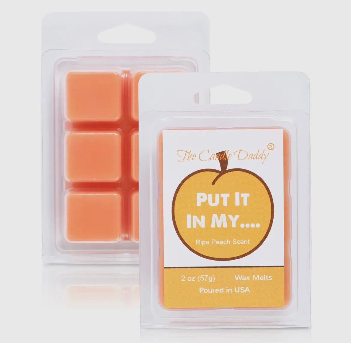 Put It In My….Ripe Peach Scented Wax Melt