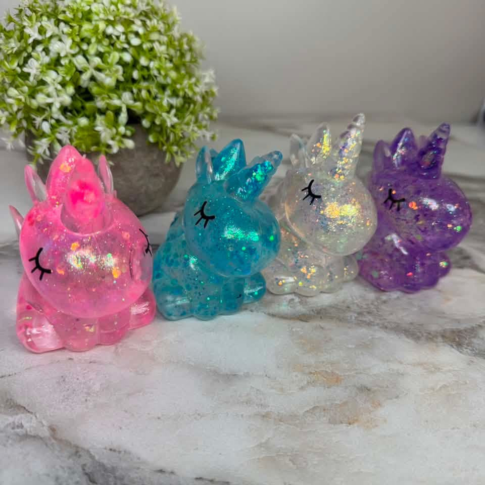 Glitter Gel Unicorn Squishy RTS