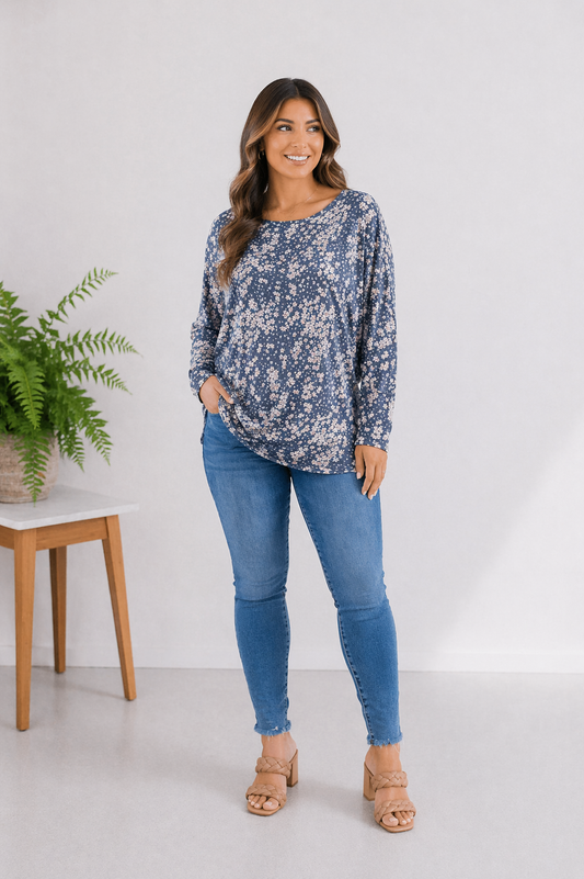 Decorated in Floral Dolman