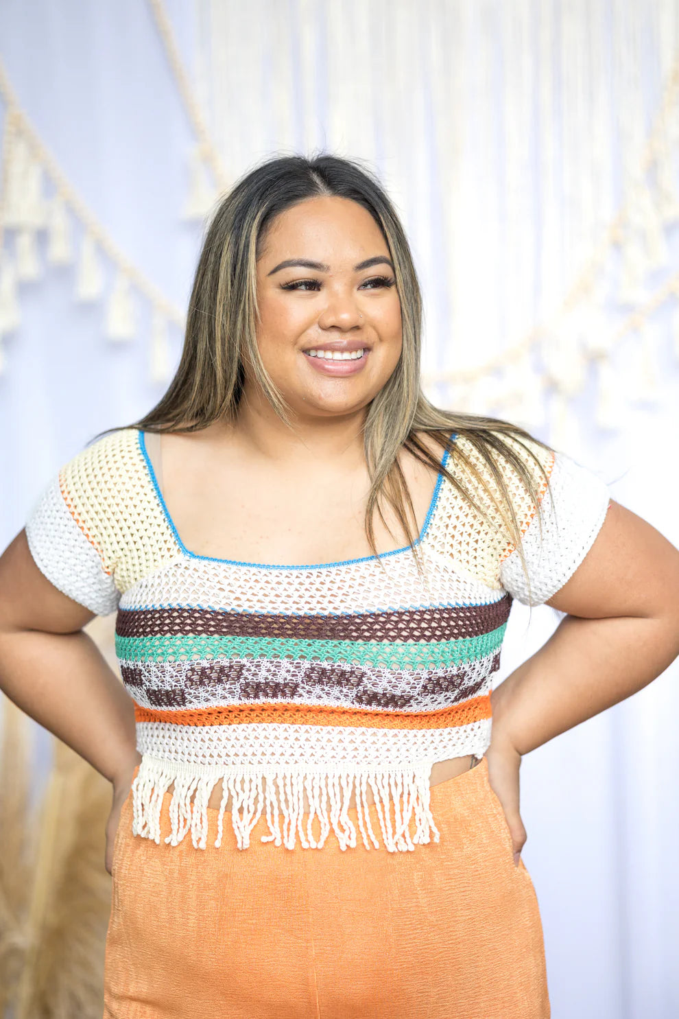 Dream On Crochet Top