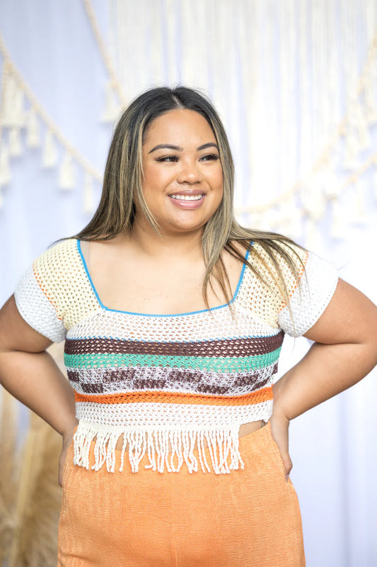 Dream On Crochet Top