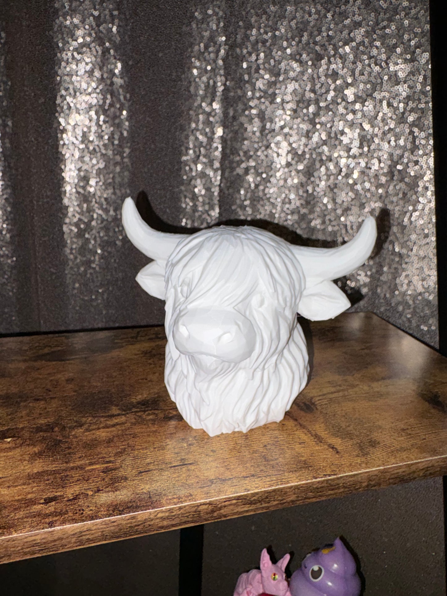 Made by Mike: Highland Cow “Lamp”