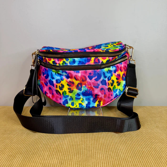 BRAND NEW PRINTS - Roni Nylon Crossbody