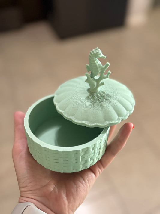 Made by Mike: Sea Horse Trinket Box