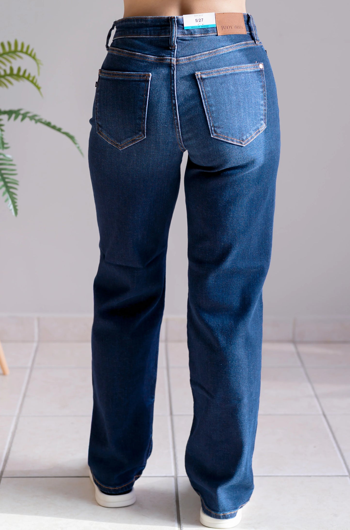 True Fit Judy Blue Straight Leg Denim Jeans