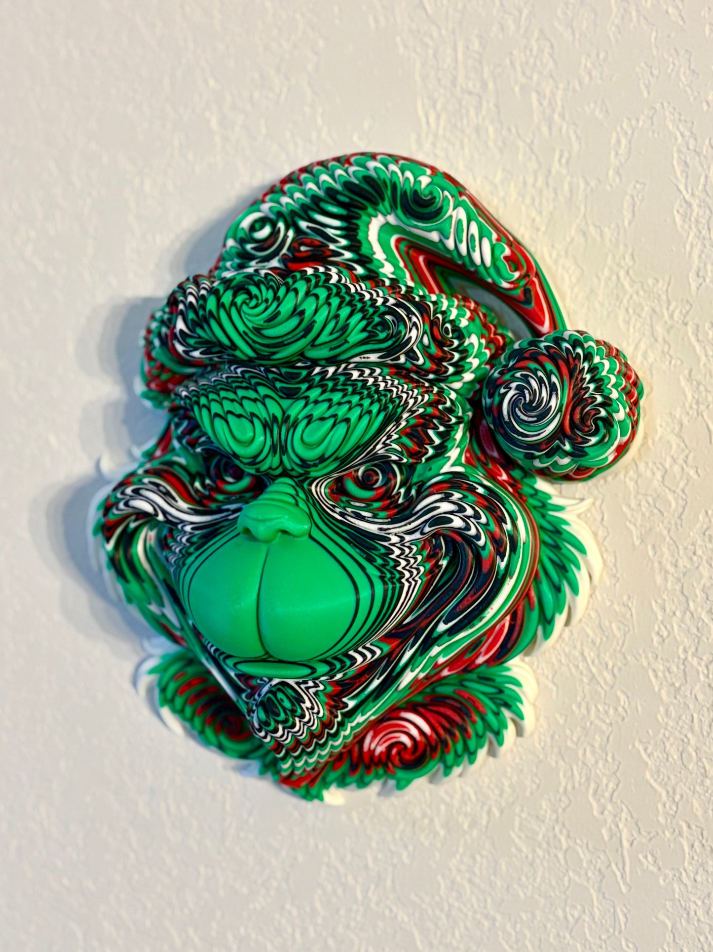 Made by Mike: Mean One Wall Hanging