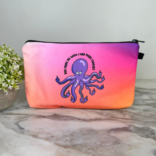 Pouch - Humor Adult, Octopus Fingers