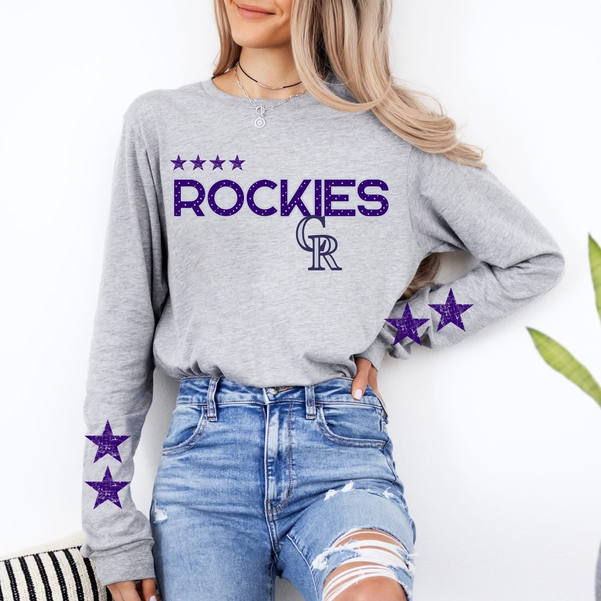 Baseball Star Sleeve CUSTOM Graphic - ANY Pro Team!