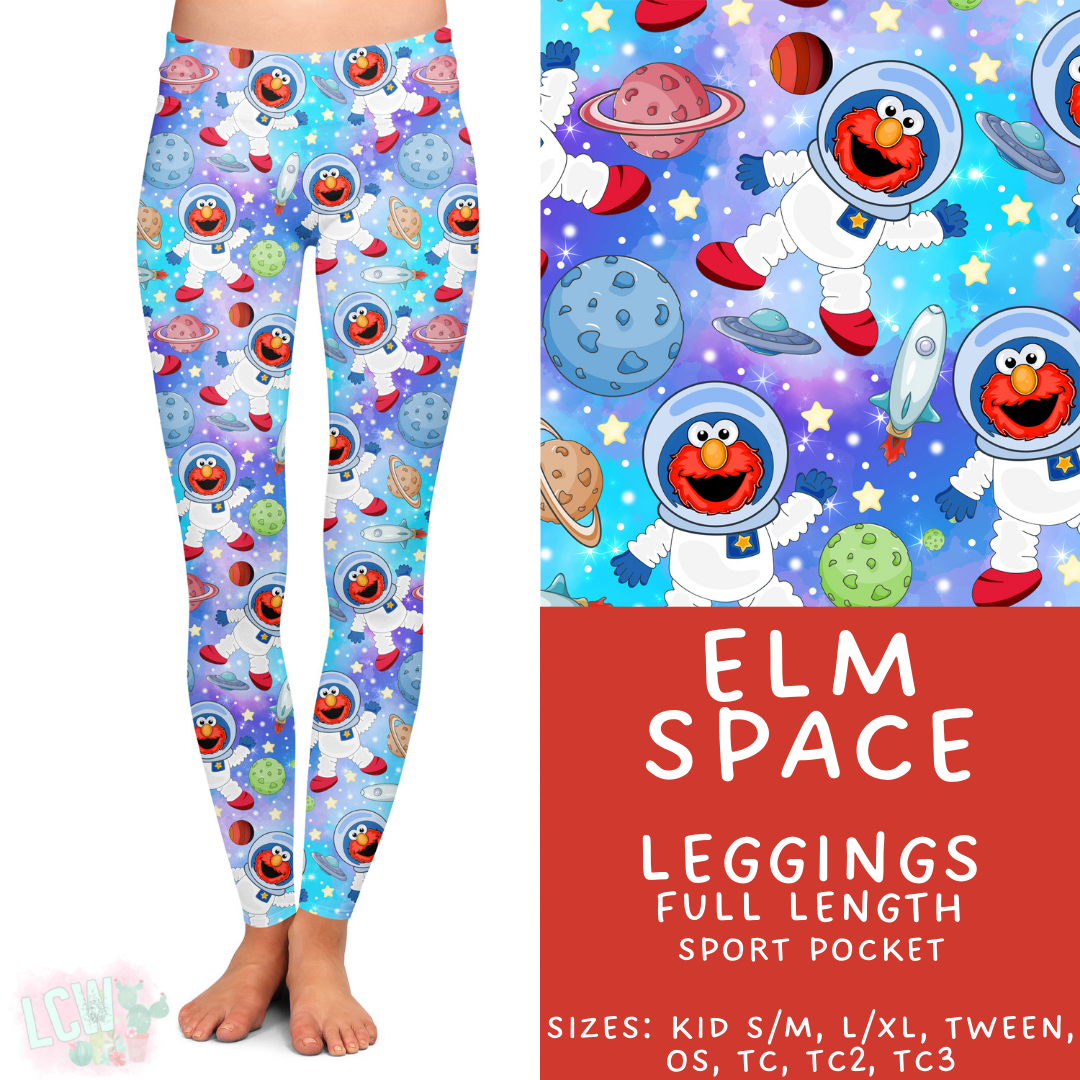 Elm Space Leggings Adult & Kids - PREORDER Batch $482 - ETA Early April