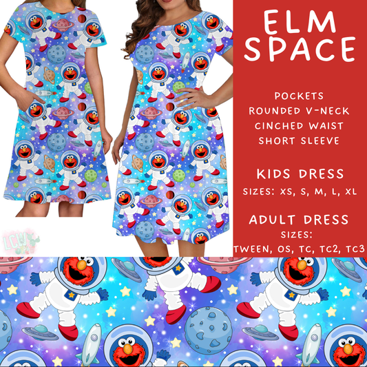 Elm Space Adult & Kids Dress - PREORDER Batch #482 - ETA Early April