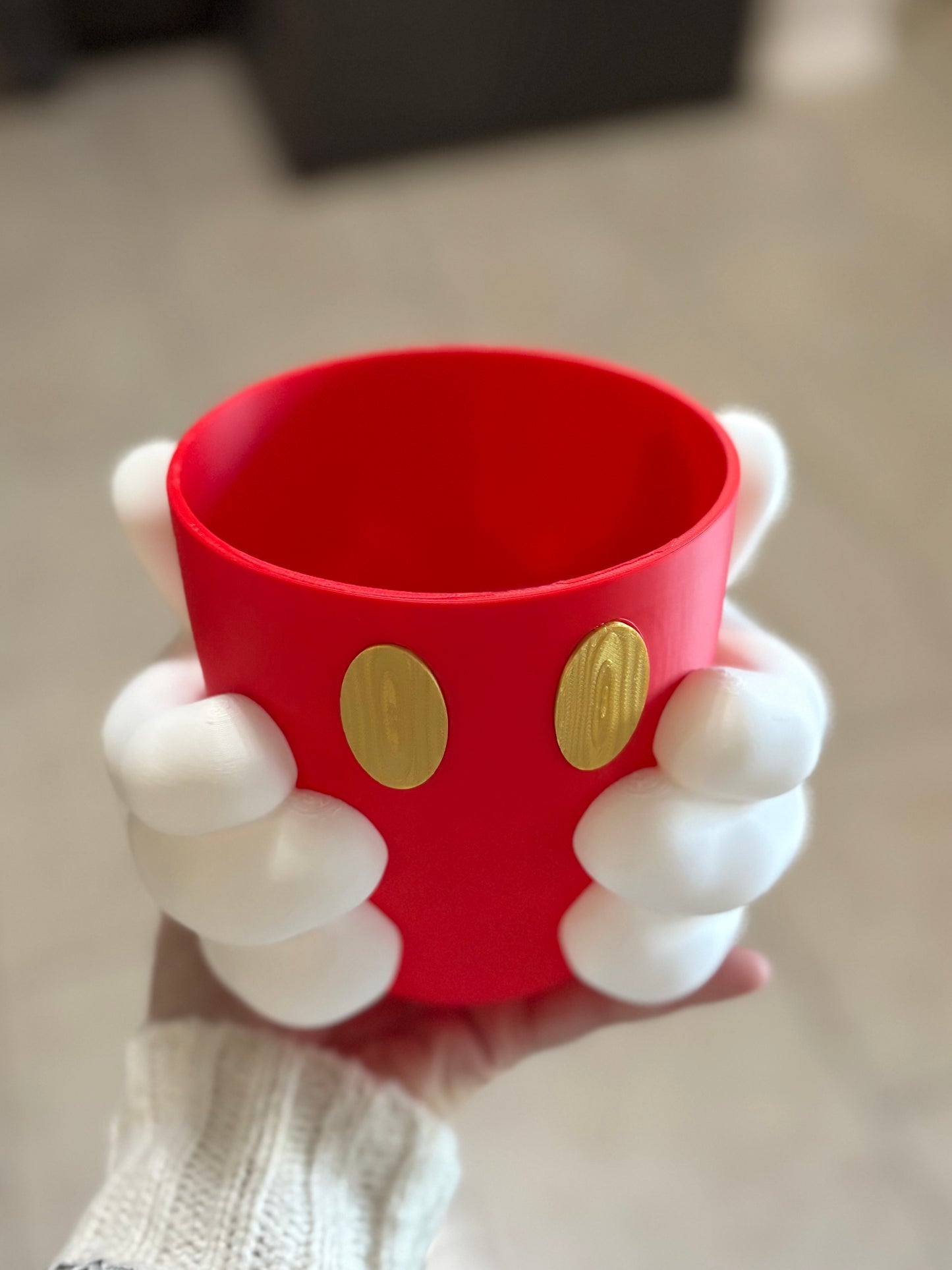 Made by Mike: Mouse Hand Planter