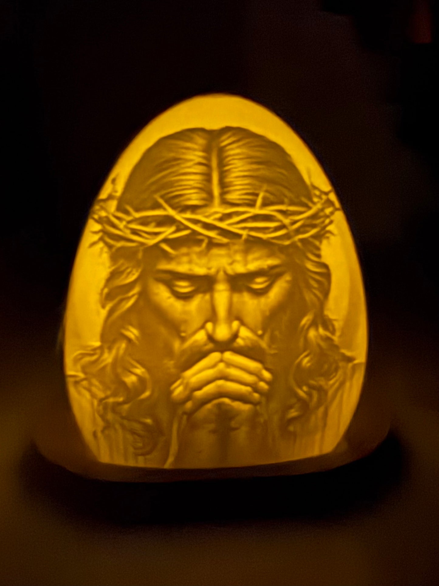 Made by Mike: Easter “Egg” Jesus Tea Light Holder