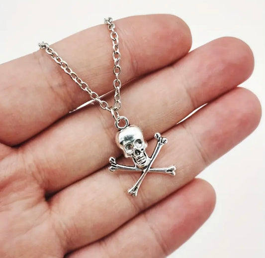 Skull and Bone Necklace