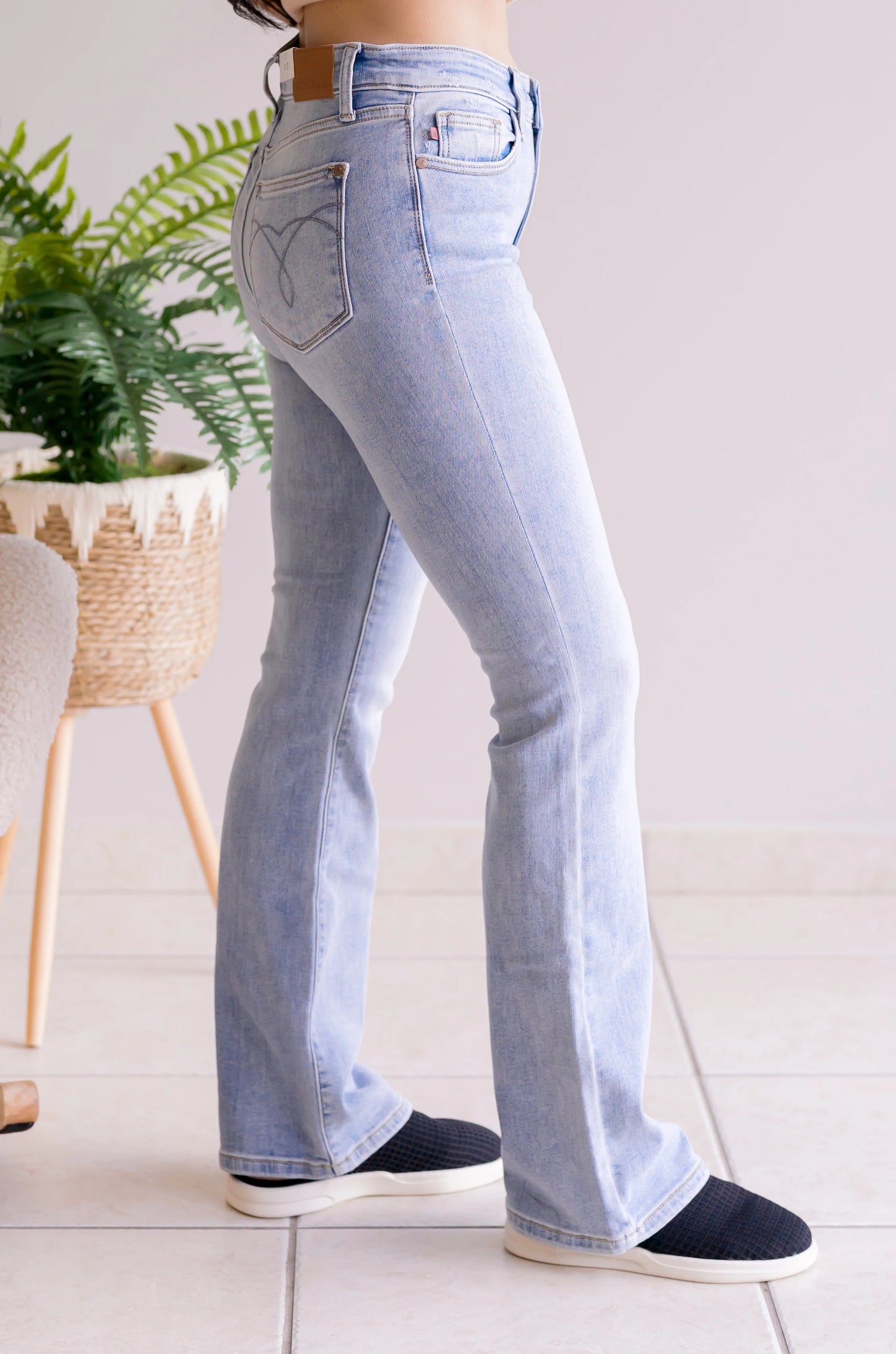 Mosslike Thermal Judy Blue Jeans