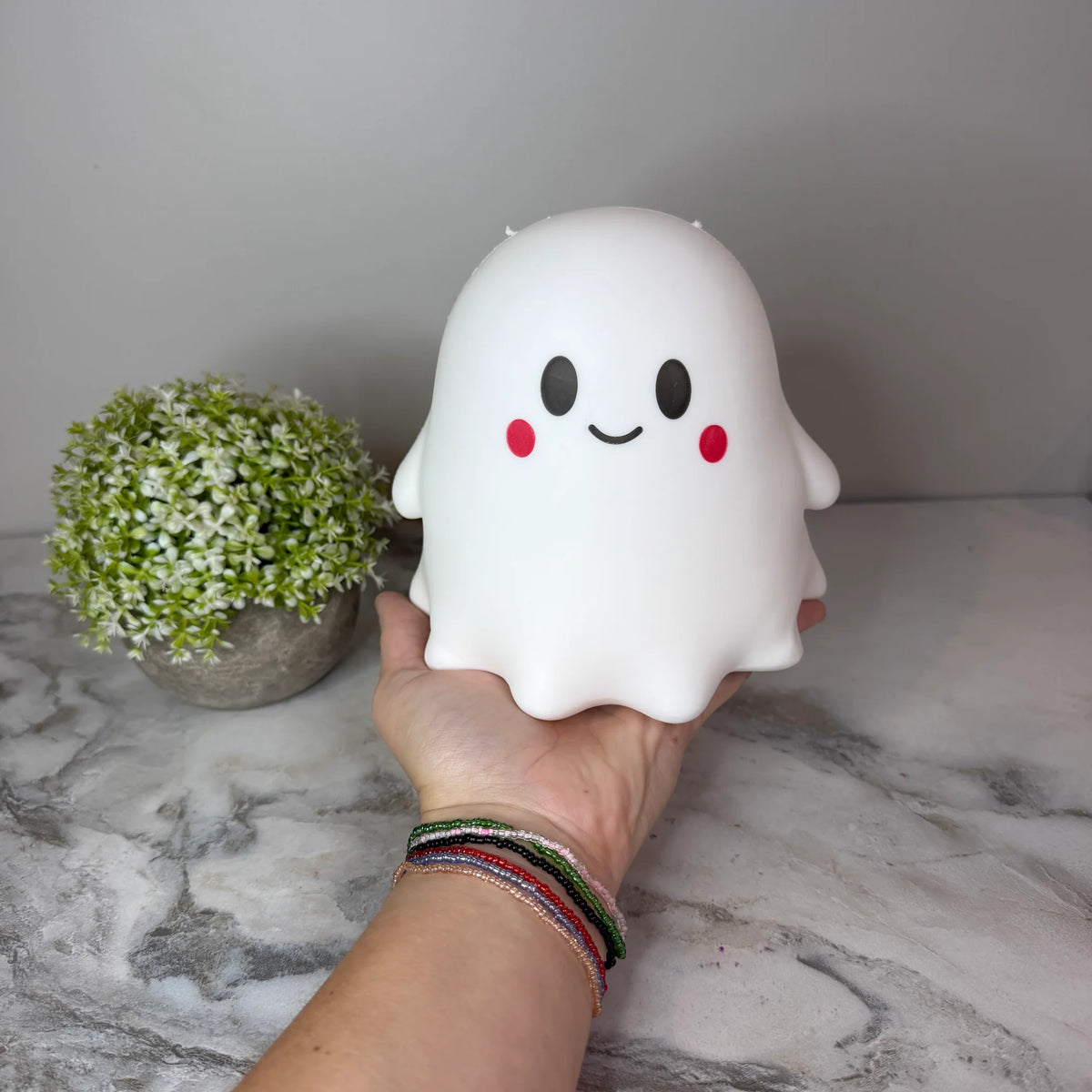 Squishy Toy - Halloween Jumbo Ghost NO BOW