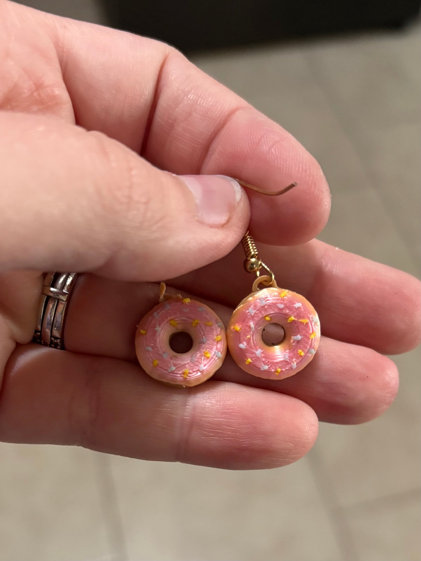 Made by Mike: Donut Earrings