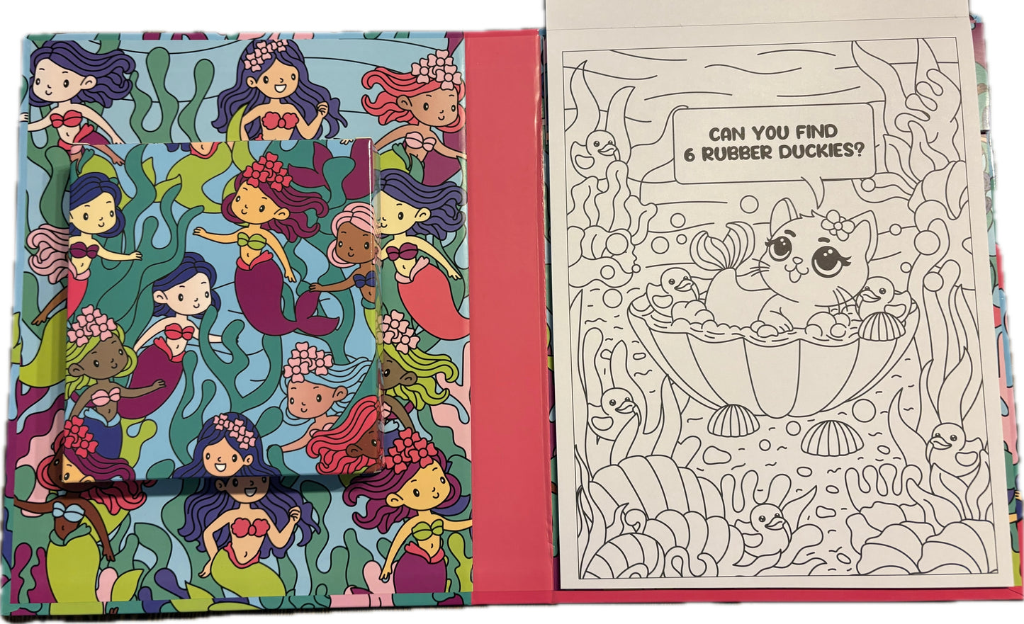 Color Search Doodles Interactive Coloring Book with 6 Markers