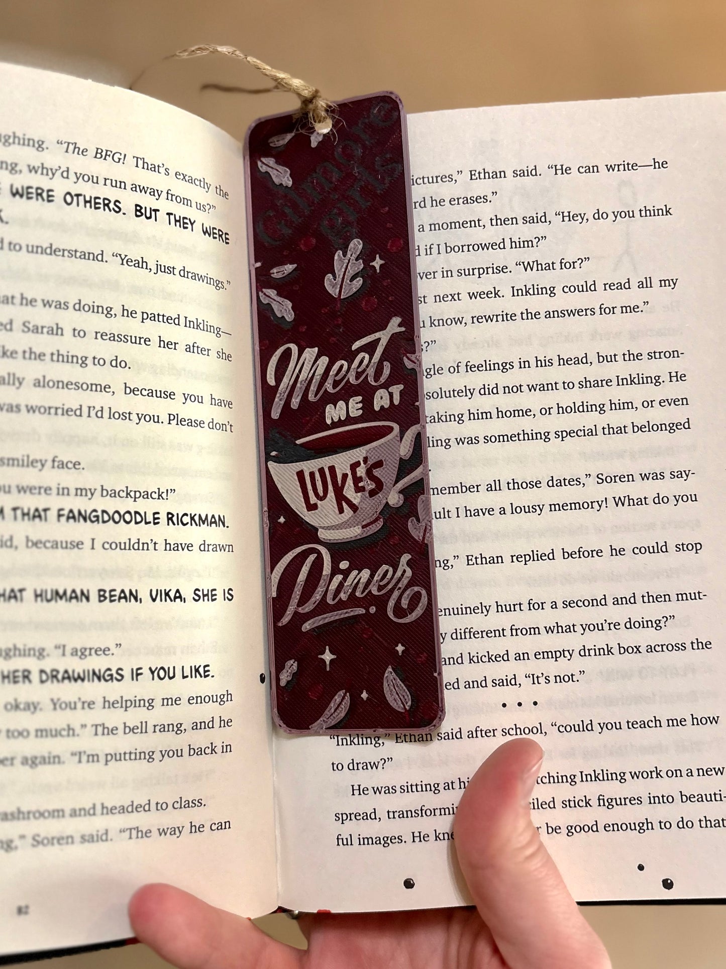 Made by Mike: Meet Me At the Diner Bookmark