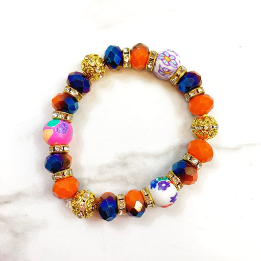 Orange Fancy Fun Bracelets