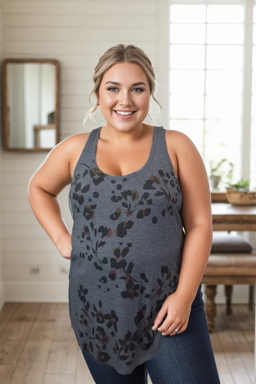 Floral Shadows Tank