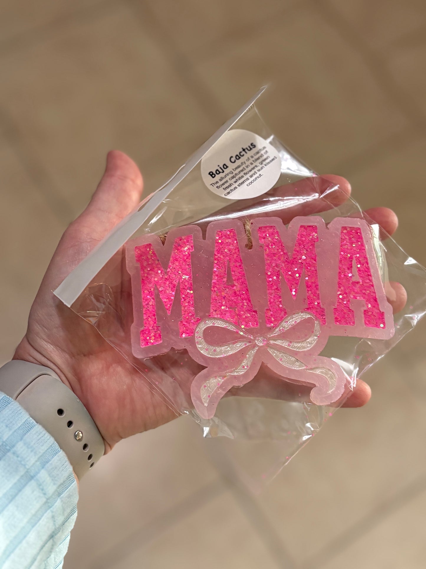 RTS Mama Bow Freshie - Baja Cactus Scent