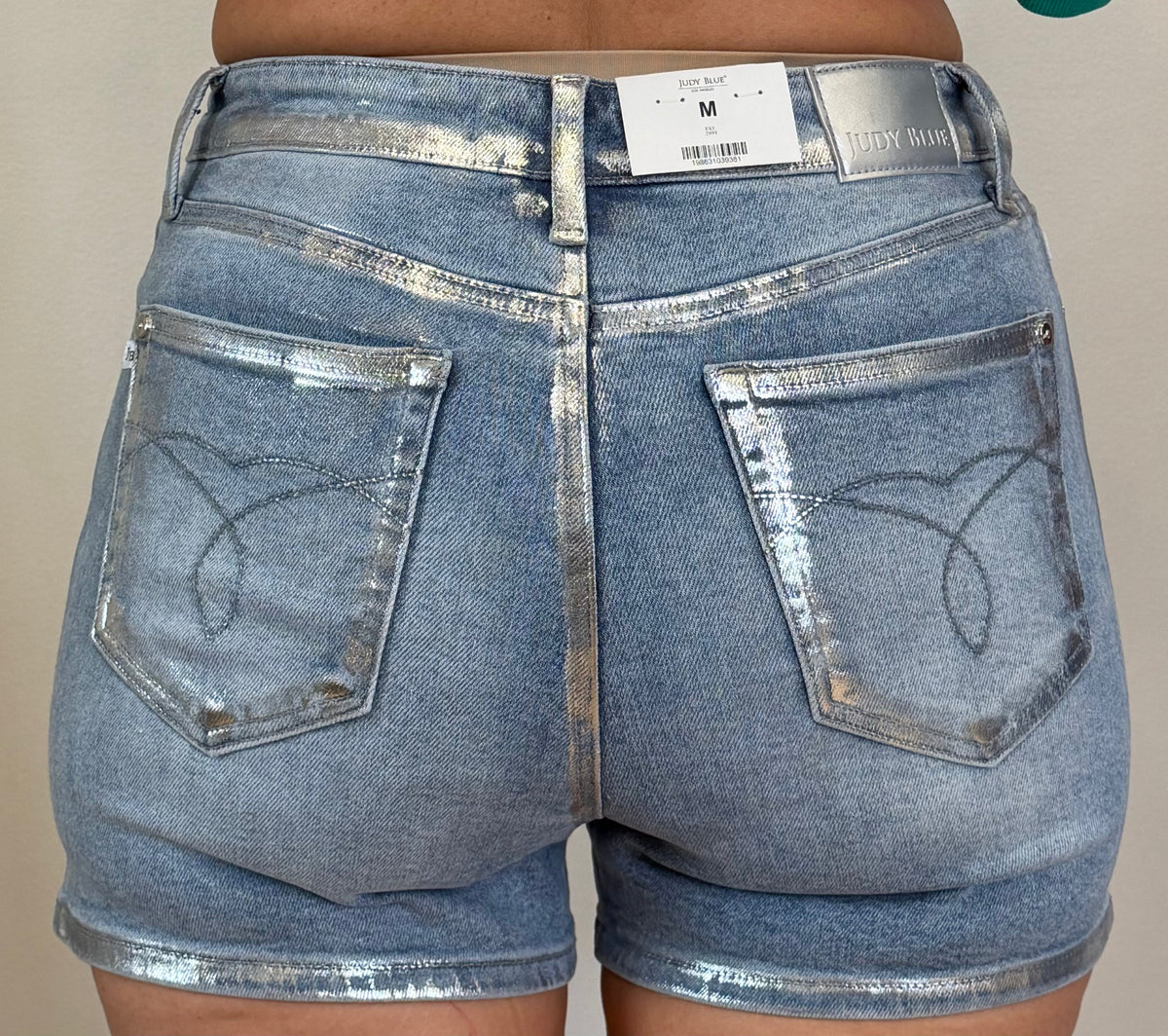 Slim Fit Judy Blue High-Rise Shorts