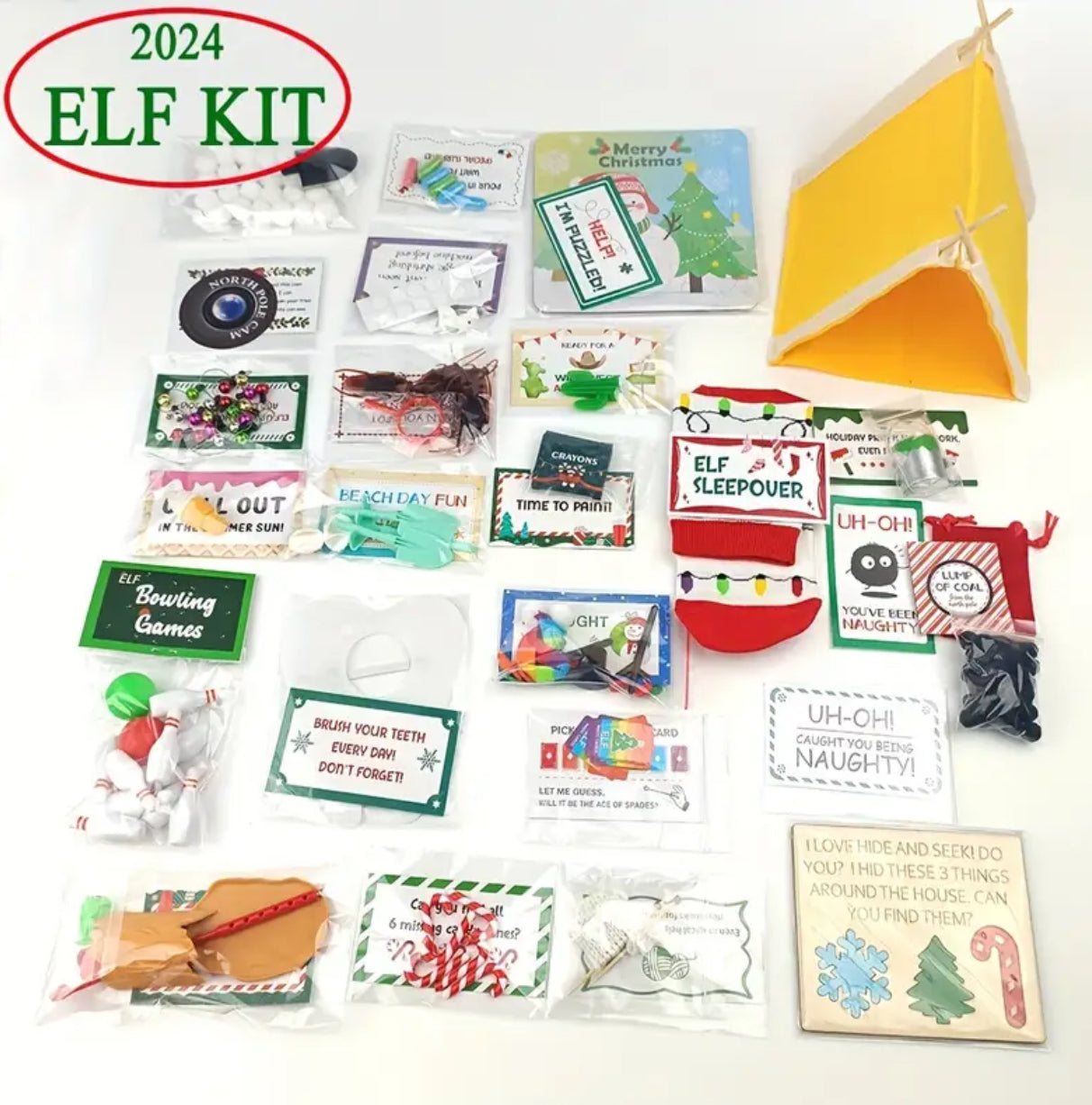 24 Days Of Christmas Elf Set Up