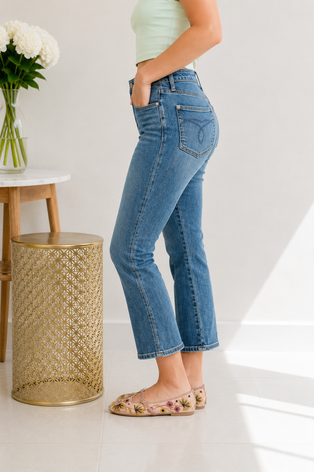 The Harper Crop Flare Judy Blues