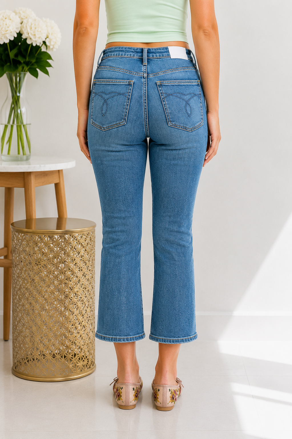 The Harper Crop Flare Judy Blues