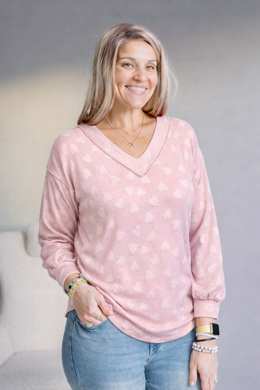Heart Stitch Pullover