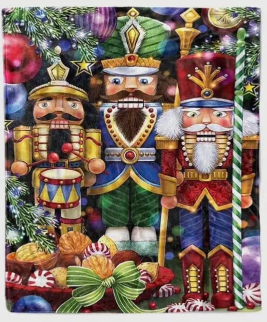 Nutcracker Fleece Blanket