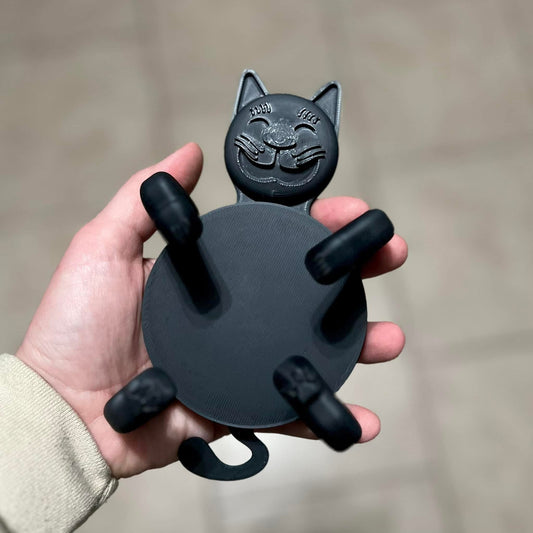 Made by Mike: Hug A Mug Moveable “Hugging” Cat Coaster