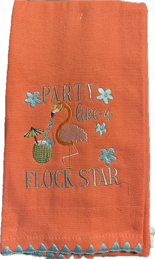 Set of 2 Dish Towels - Party Like a Flock
