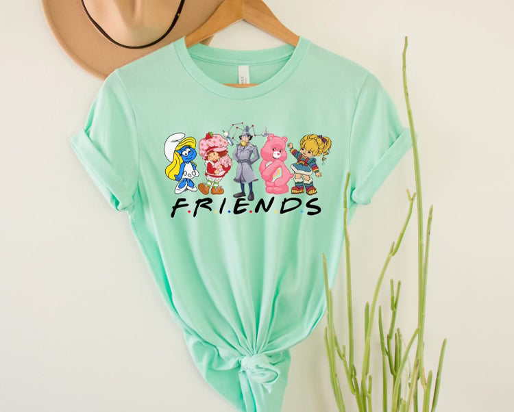 80's Friends CUSTOM Graphic