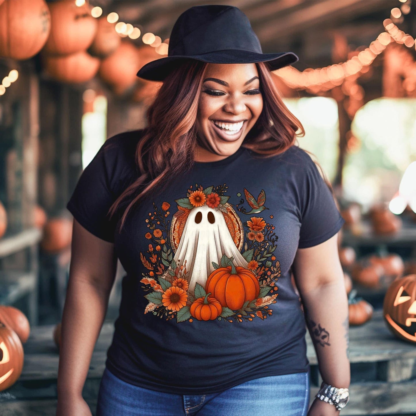 Ghost Pumpkin Graphic Tee