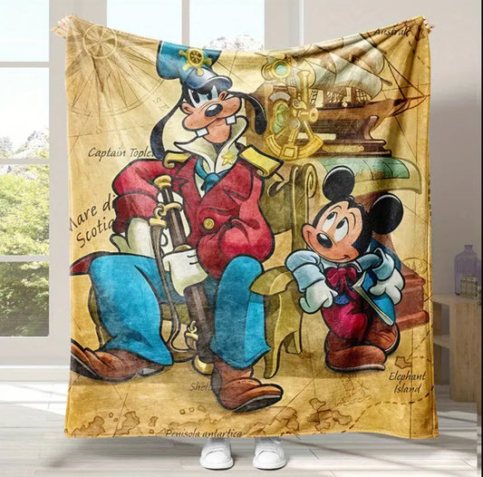 Captain Goof Fleece Blanket