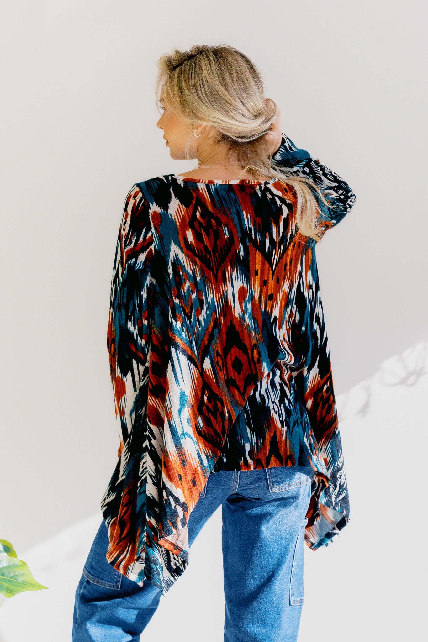 Rustic Bloom Tunic