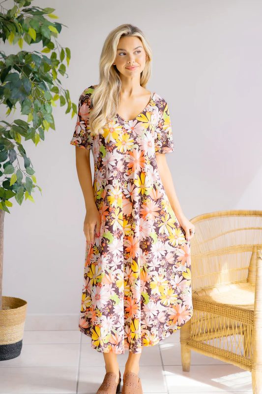 Petals In Breeze Dress