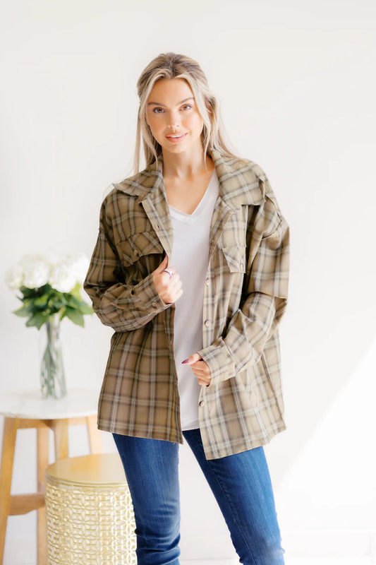 Pumpkin Pathways Button-Down